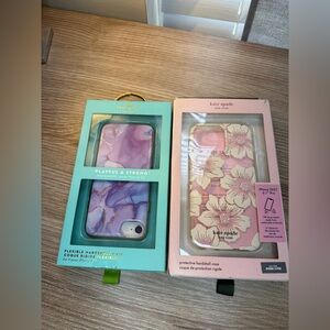 Kate Spade Marble and Floral iPhone Cases